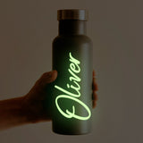 Personalised Vinyl Name Decals - Personalized Glow in the Dark Label Tags.