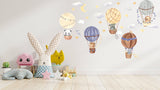 Alternate gallery view of Hot Air Balloon Wall Stickers.