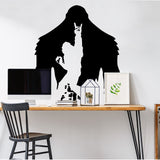 Alternate product presentation of Sasquatch Sticker.