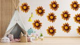 Product gallery view of 24x Boho Daisy Wall Stickers.