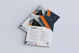 Product presentation view of Custom Printed Flyers.