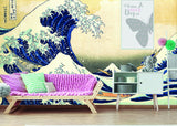 Additional product detail of Kanagawa Wave Wallpaper Decal.
