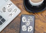 Additional product detail of Anatomy Stickers for Hydroflask.