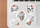 Product detail view of Anatomy Skeleton Decals.
