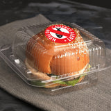 Alternate product presentation of 24x No Fish Allergy Alert Sticker.
