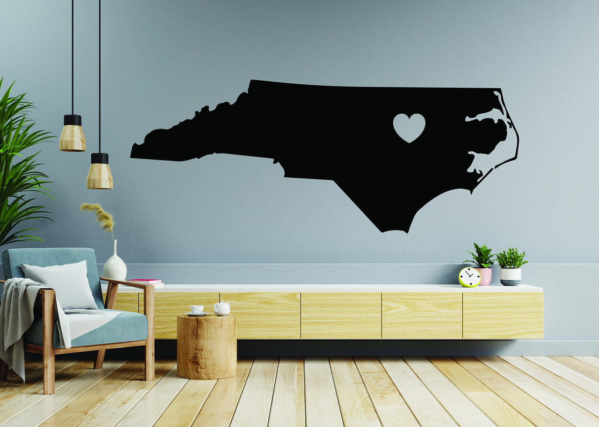 Additional product detail of North Carolina Decal.