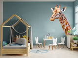 Product detail view of Giraffe Wall Decal.