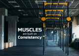 Additional product view of Gym Quote Wall Decal.
