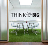 Product presentation view of Thing Big Wall Art Sticker for Office Success.