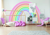 Additional product detail of Charming Boho Style Rainbow Wall Sticker.