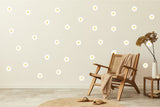 Additional product view of White Daisy Flowers Wall Decals.