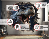 Additional product view of 3D Dinosaurs Art Wall Sticker.