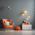 200x Gold Stars Wall Vinyl Stickers - Elegant Peel and Stick Decals Decor for Ceiling and Walls and Bedroom.