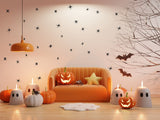 Halloween-themed decorative spiders