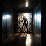 Additional product view of Frosted Vampire Silhouette Decal.