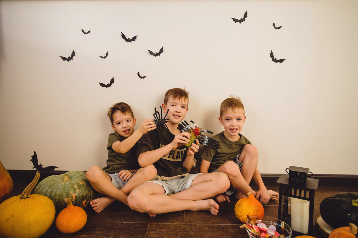Alternate product view of 20-Pack Halloween Bat Window Stickers.