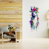 Whimsical Llama wall art for kids and adults