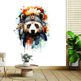 Nursery transformation with safari animal decals