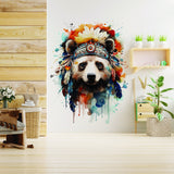 Product gallery view of Watercolor Baby Panda Wall Decal.