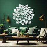 Artistic blossom wall decal shown in an alternate presentation.
