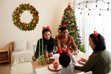 Alternate product view of Christmas Wreath Wall Decal.