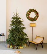 Product gallery view of Christmas Wreath Wall Decal.