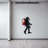 Unique Scuba Diving Office Mural