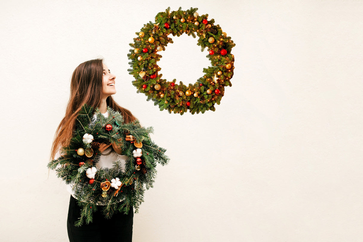 Peel & Stick Removable Holiday Decor