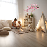 Product gallery view of Cherry Blossom Corner Tree Wall Decal.