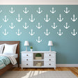 Retro Anchor Vinyl Wall Decal Set