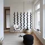 Alternate gallery view of Modern Black Zigzag Wall Stickers.