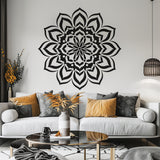 Alternate gallery view of Mandala Wall Sticker for Meditation and Yoga Spaces.