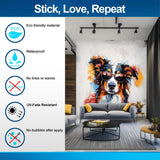 Alternate gallery view of Bright Australian Shepherd Wearing Shades Wall Decal.
