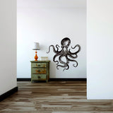 Alternate gallery view of Elegant Octopus Wall Sticker Decals.