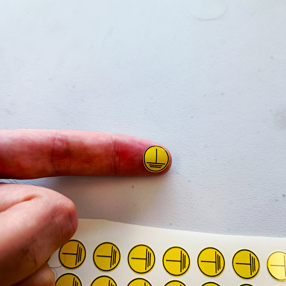 Additional product view of High Voltage Electrical Shock Hazard Stickers.