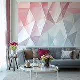 Additional product view of Pastel Geometric Wall Sticker.