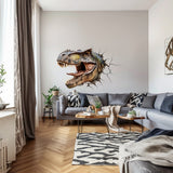 Product gallery view of 3D Carnotaurus Head Wall Decal.