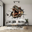 Roaring Carnotaurus wall decal for dinosaur room decor, Design 2