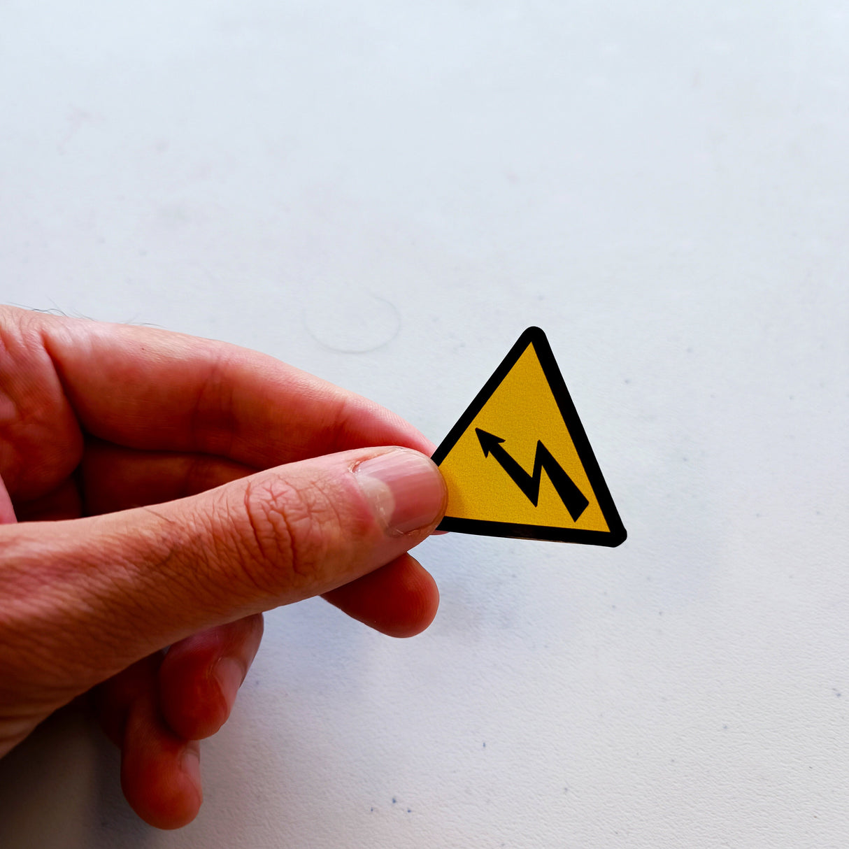 Additional product view of High Voltage Electrical Shock Hazard Stickers.