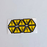 Additional product view of High Voltage Electrical Shock Hazard Stickers.