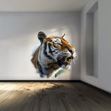 Alternate gallery view of Photorealistic Tiger Wall Decal Sticker.
