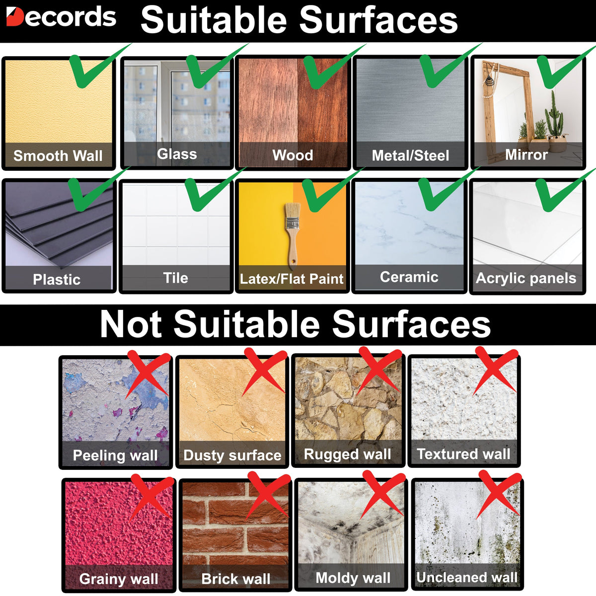 Watercolor Mountain Woodland Wall Decal | Forest Nursery Wall Mural | Kids Room Nature Decor | Vinyl Wall Sticker | Soft Baby Room Decor