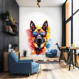 Alternate gallery view of Photorealistic German Shepherd Wall Sticker.