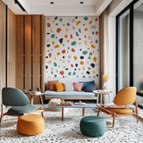 Alternate product presentation of Terrazzo Wall Stickers.