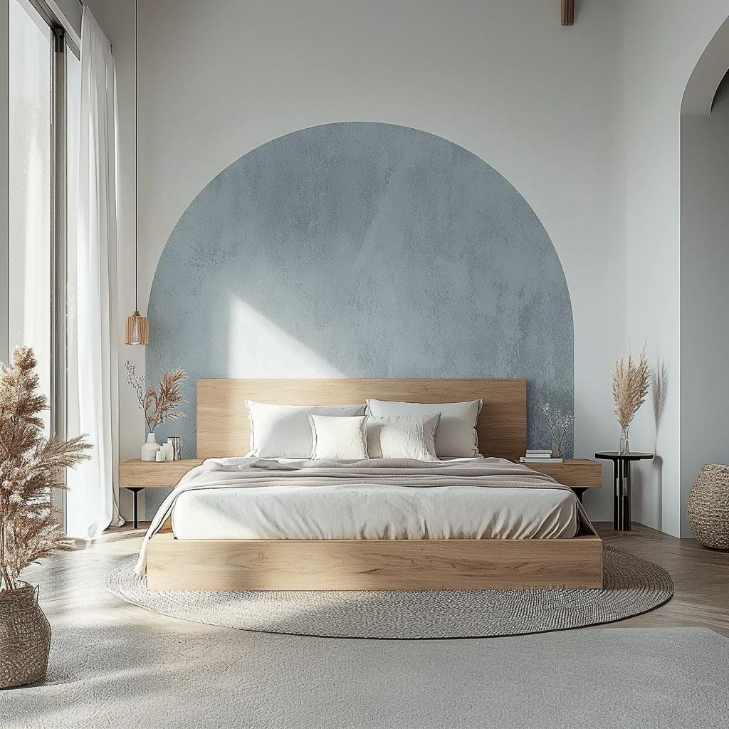Alternate gallery view of Boho Headboard Decal.