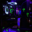 Custom Glowing Vinyl Wall Decal - Customised Glow in Dark Ceiling Sticker