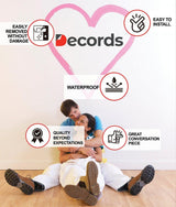 Alternate product presentation of Daisy Flower Wall Decals.