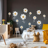 Alternate gallery view of Daisy Flower Wall Decals.