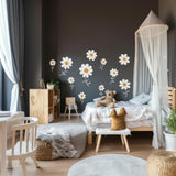 Additional product view of Daisy Flower Wall Decals.