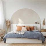 Product view of Minimalist Boho Headboard Decal.